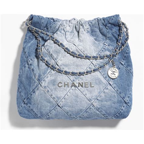 chanel denim 22|Chanel 22 mini price.